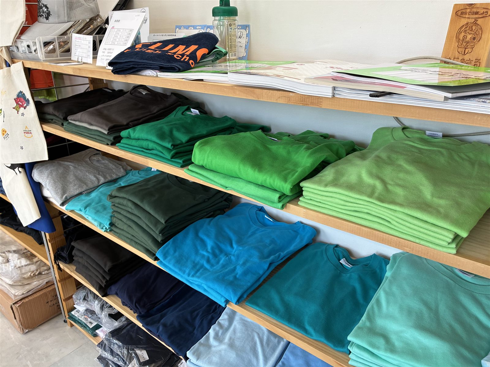プリント用Tシャツの在庫